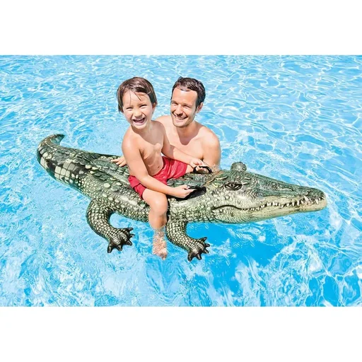 "inflatable crocodile image"