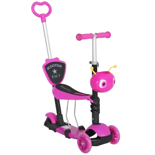 "3-in-1 height-adjustable children's scooter image"