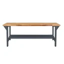 Workbench / work table basic model, RAL7016, H850xD750xL1500mm