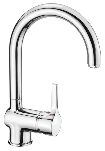 "SKAGEN single-lever sink mixer low pressure, chrome image"