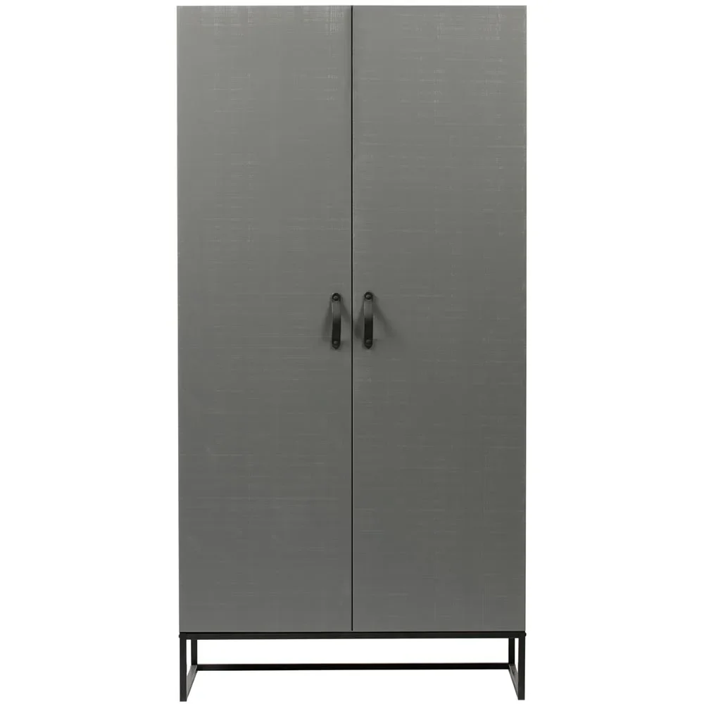 Wood Wardrobe Morris clay gray