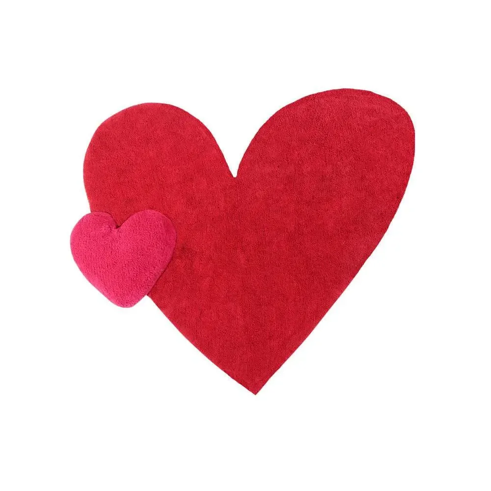 "Lorena Canal's washable carpet "Herz" Agatha Ruiz de la Prada image"
