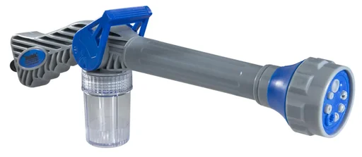 "Multifunction foam cleaning gun - 8-way spray setting image"