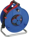 Cable reel Garant IP44, diameter 290mm, special plastic, 3 x 230V socket, 50m black Bremaxx cable