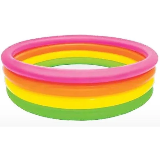"4-color inflatable paddling pool image"