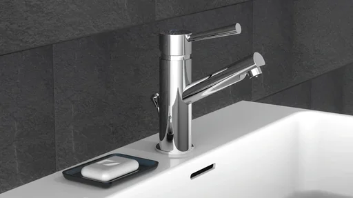 "CORNWALL basin mixer, chrome image"