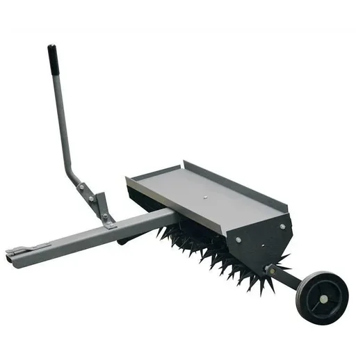 "Precision trailed lawn aerator - Lawn aerator - Aerator - Aeration lawn image"