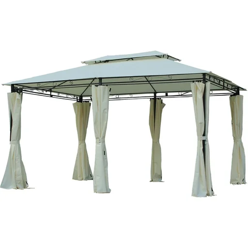 "Garden pavilion with double roof image"