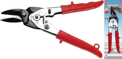 "Sheet metal shears, left and straight cutting image"