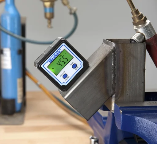 "Digital angle measuring device image"