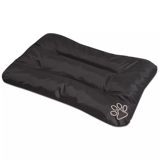 "Dog mattress size L black image"