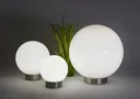 Solar ball with white and color changing LED - 30cm