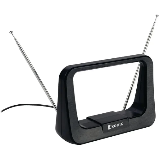 "Indoor DVB-T/T2 - DAB+ FM antenna 7 dB FM / VHF / UHF image"
