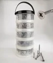 Stainless steel multi-purpose screws 400 pieces