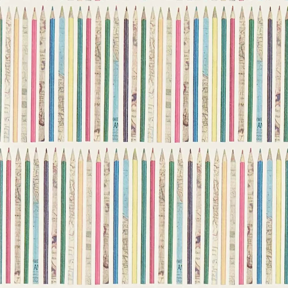 "Little Sanderson Abracazoo wallpaper pens colored image"