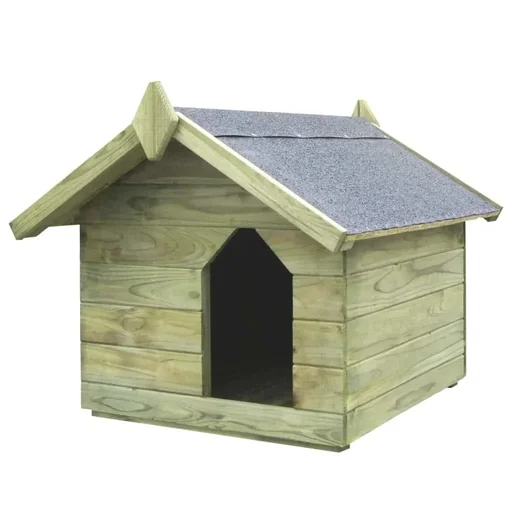 "Dog house with folding roof imp image"