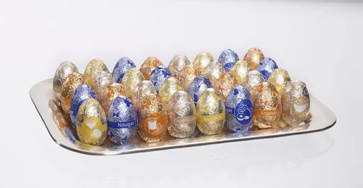"Gourmet egg assortment, 30 pieces image"
