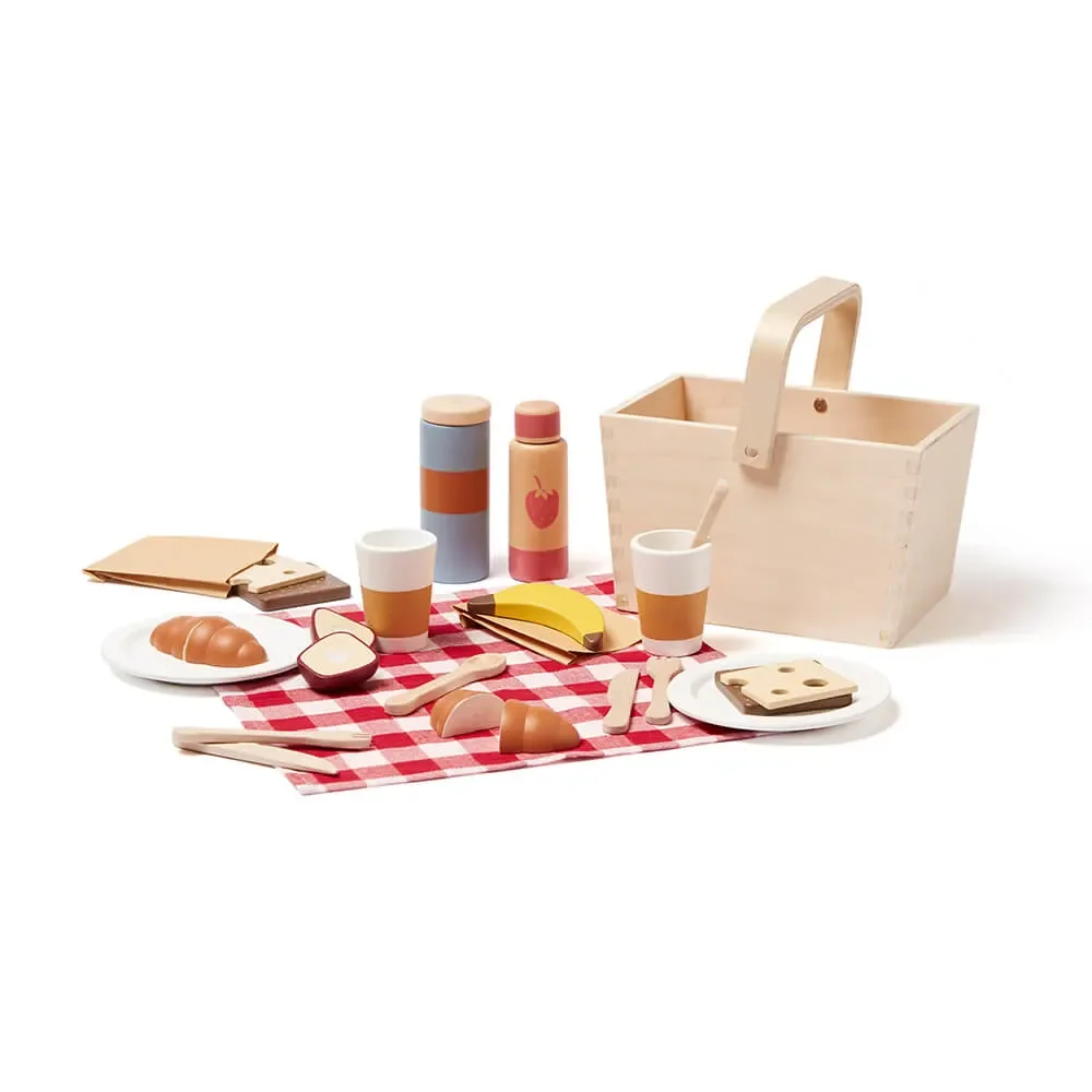 "Kids Concept Children Toys Picnic Set Wood image"