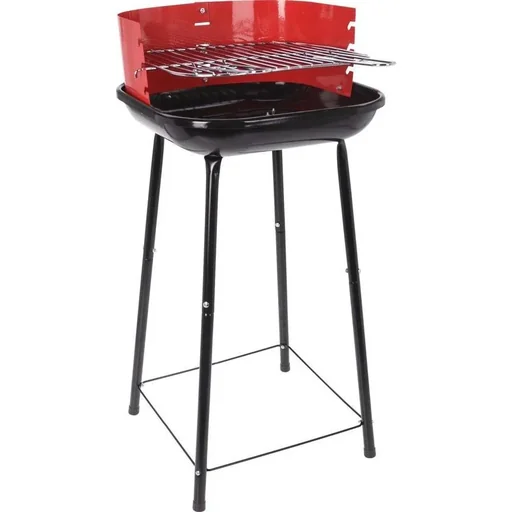"BBQ charcoal grill - 85 cm - grill area 26 x 26 cm image"