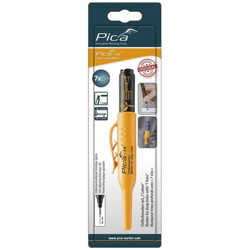 "Blis 150/40 highlighter for deep holes - permanent - black image"