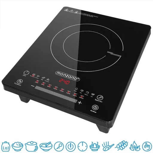 "Induction hob single plate 28.1x36.1cm image"