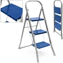 Household ladder folding stairs - 3 steps - max. 150 kg