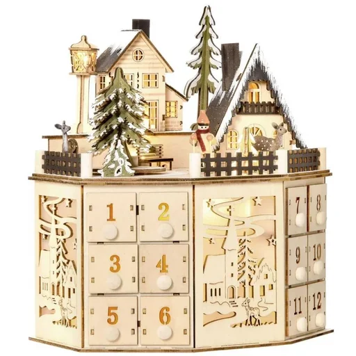 "Advent calendar, Christmas calendar, Advent calendar box | Aosom.de image"