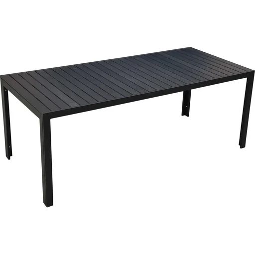 "Garden table with aluminum frame image"