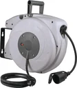 Automatic cable reel 20+2m H05VV-F 3G1.5, carrying handle, wall bracket