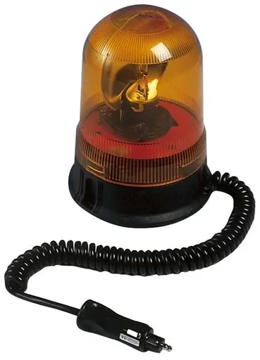 "Rotating beacon, 12 V, 55 W with magnetic and suction cup image"