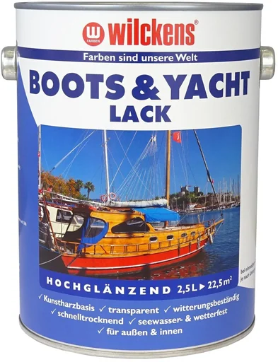 "Boat & Yacht Varnish colorless, 2500 ml image"