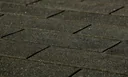 Rectangular anthracite roof shingles, 3 m²