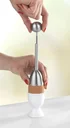 Egg topper "Perfect" made of stainless steel