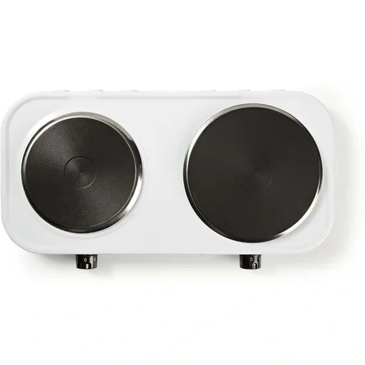 "Nedis Double Electric Hotplate - 2500 W - 155/185 mm - Overheat Protection image"