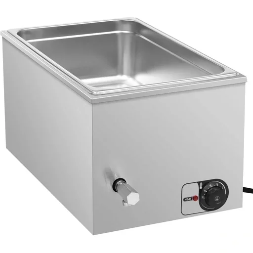 "Bain-Marie food warmer 1500 W GN 1/1 stainless steel image"