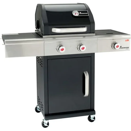 "Triton 2.1 black gas BBQ - Barbecue - Gas grill - suitable for 8 people image"