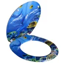 Duroplast toilet seat dolphins