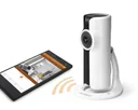 IP security camera with 180° panoramic viewing angle