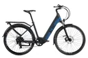 Women's e-bike, trekking, 28 inches, frame height 51 cm, 7-speed derailleur, matte grey-blue, Yukon Lady 13.2Ah