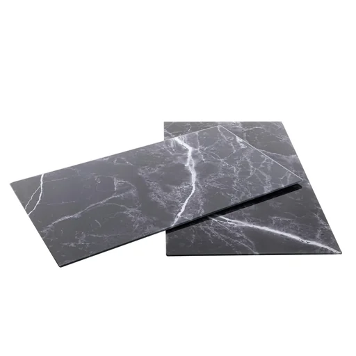 "Stove cover plate, 2 pieces black image"