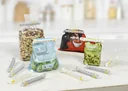 Bag closure with date display, 20 pieces