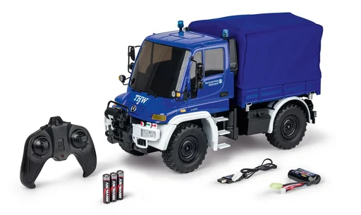 "Vehicle MB Unimog U300 THW 2.4 GHz 100% RTR 1:12 image"