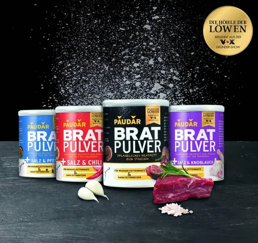 "Vegetable frying fat powder, “PAUDAR”, with salt and pepper, 175 g image"