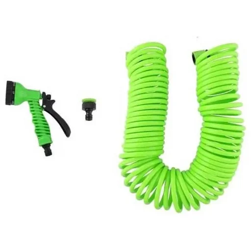 "Kinzogarden spiral hose 15 meters with freehand painting image"