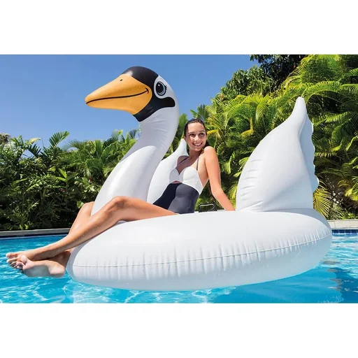 "Mega inflatable Schwan image"