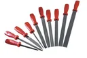 File assortment, 10 pieces for locksmiths