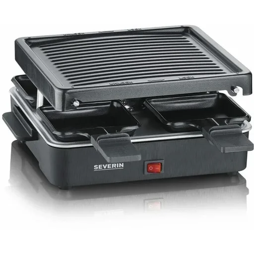 "Raclette / Grill / Gourmet Set - 600 Watt - 4 Pans image"