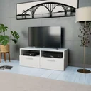 TV cabinet 95x35x36 cm chipboard white