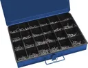 Rivet assortment, 600 pieces in an assortment box