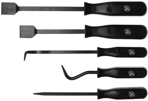 "Scraper and hook set, 5 pieces image"